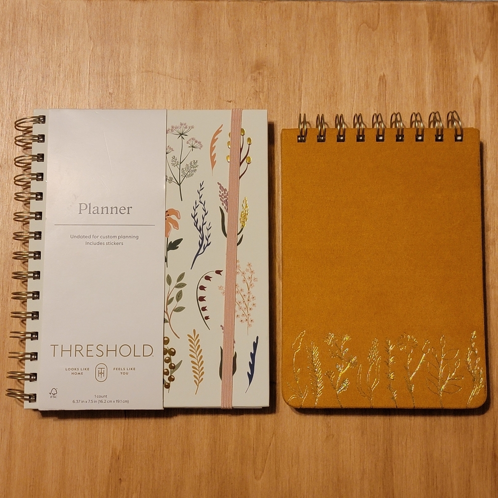 Floral Planner & Notebook / Journal